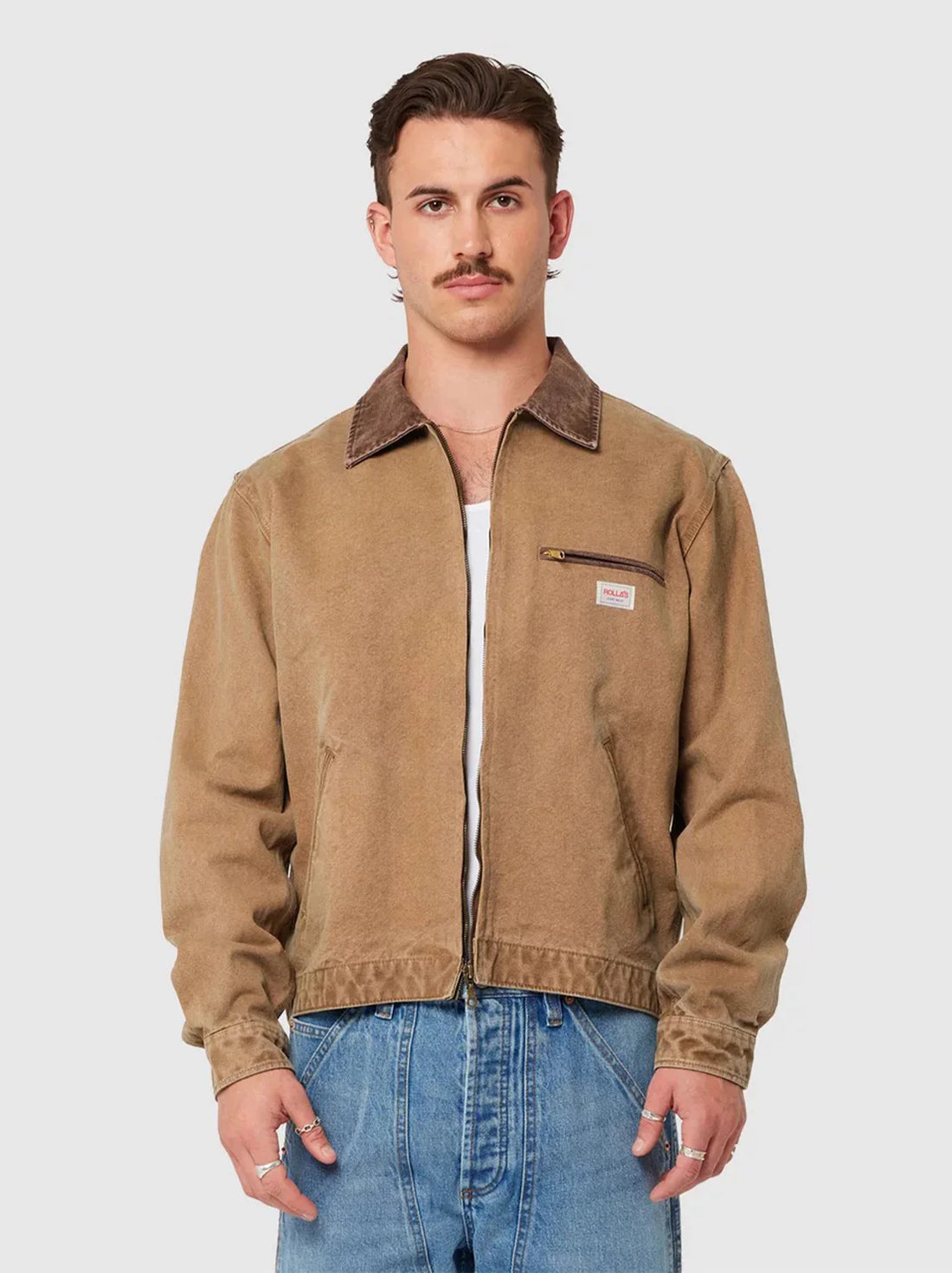 ROLLAS - Miner Jacket in Sandstone