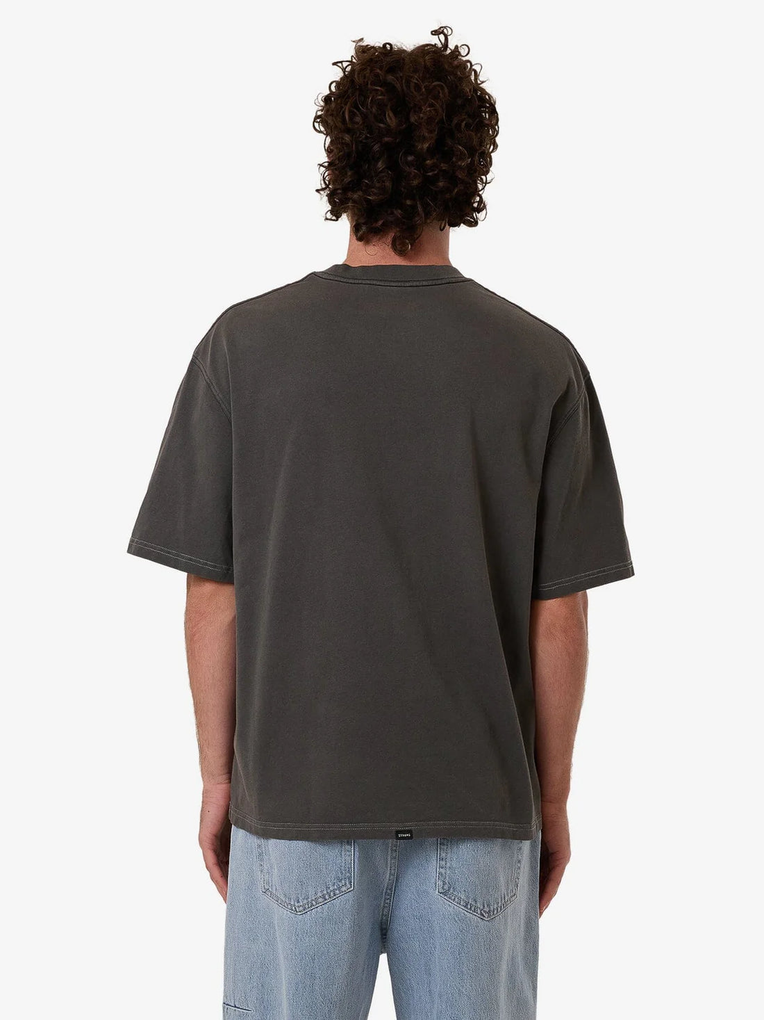Thrills - Dystopia Box Fit Oversized Fit Tee in Merch Black