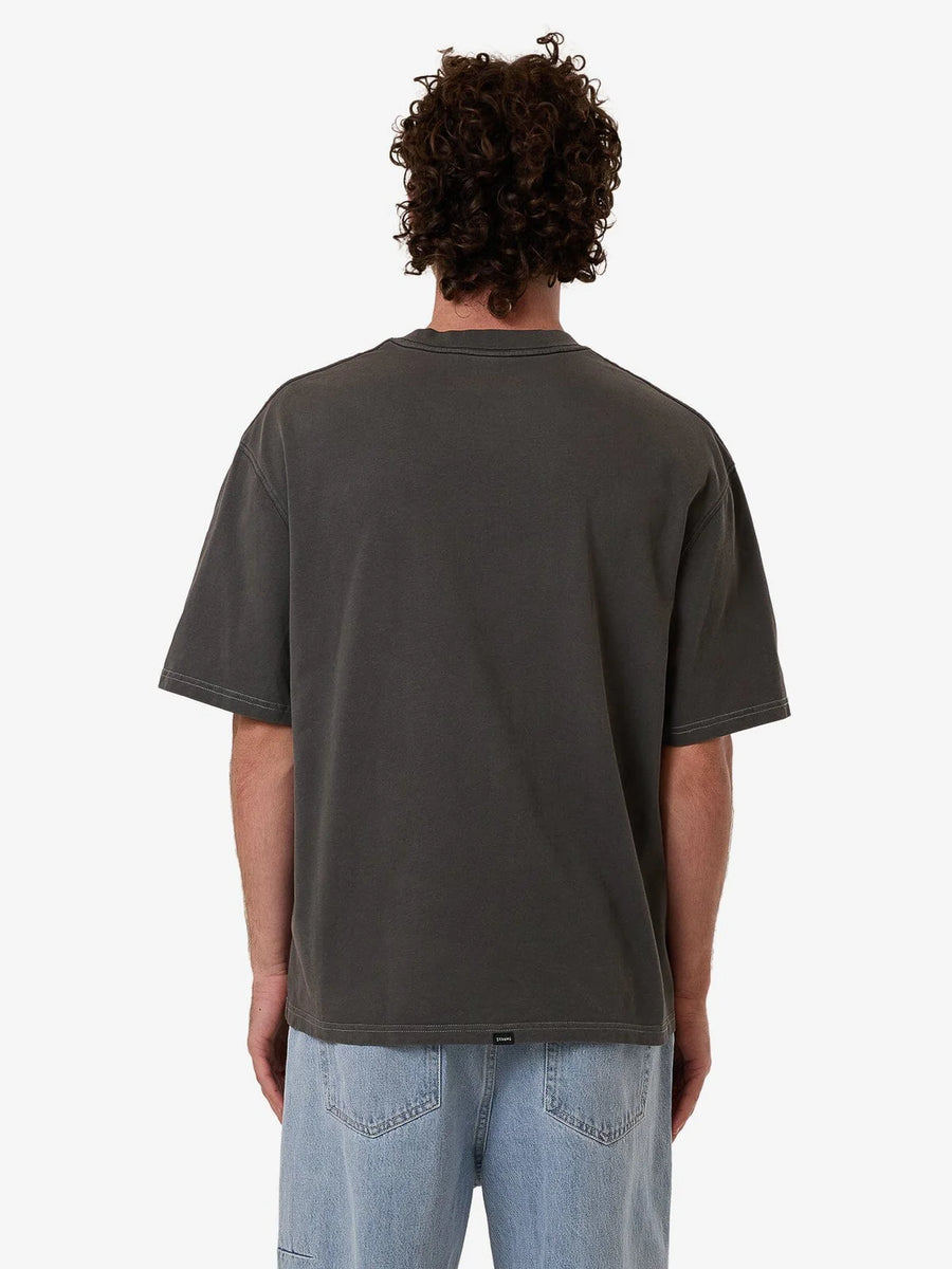 Thrills - Dystopia Box Fit Oversized Fit Tee in Merch Black