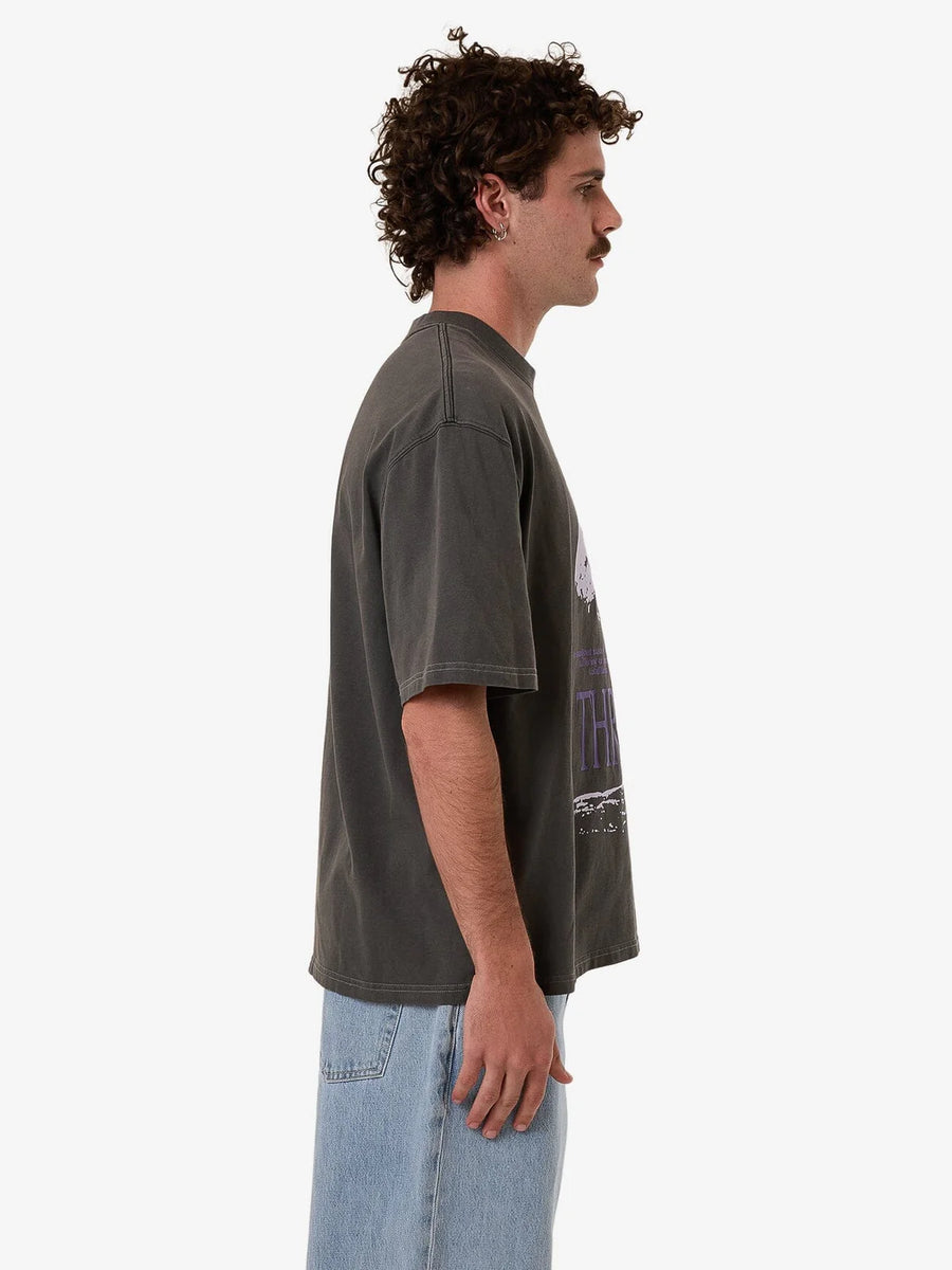 Thrills - Dystopia Box Fit Oversized Fit Tee in Merch Black