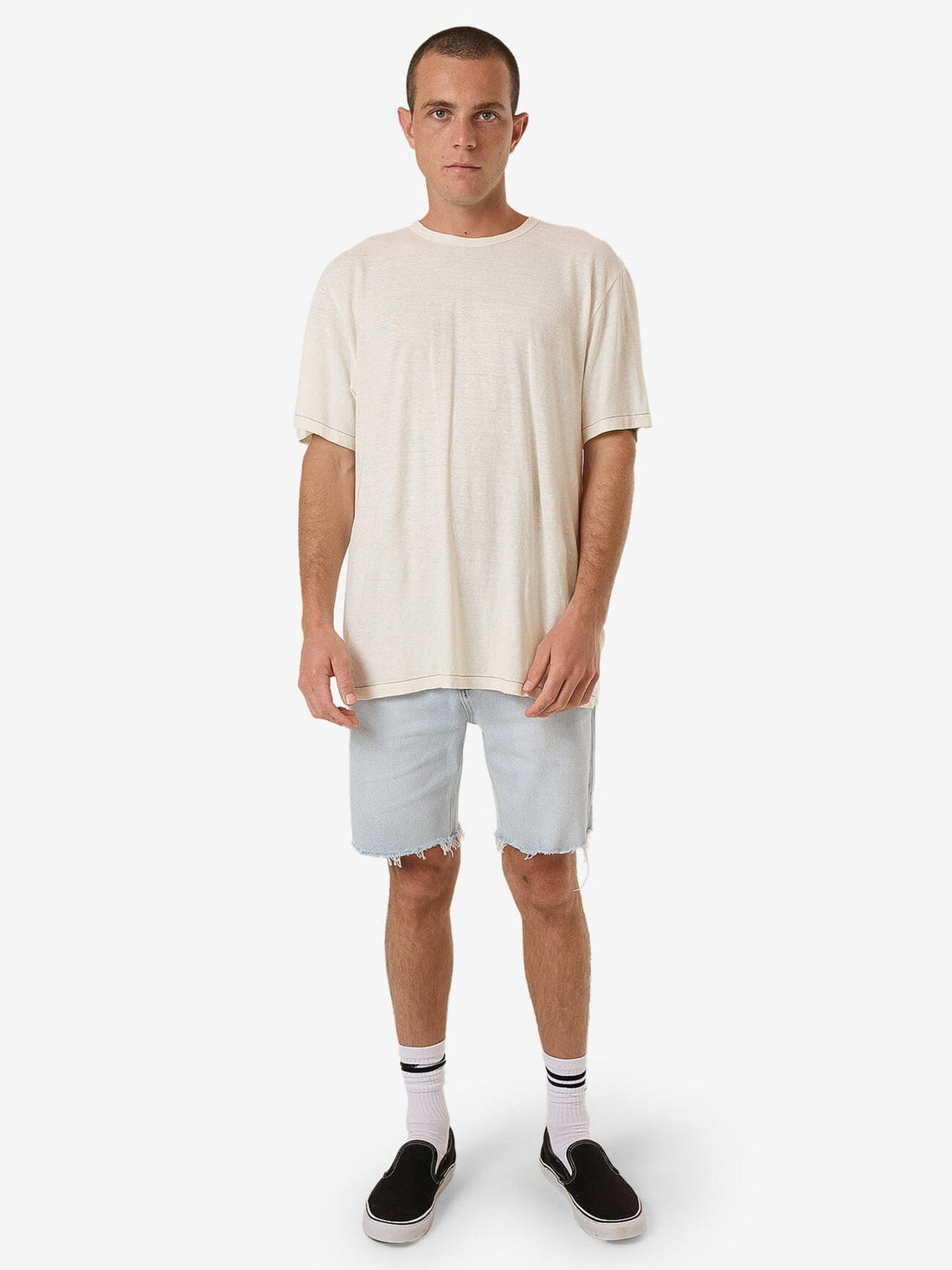 Thrills - Bones Denim Short in Ether Blue