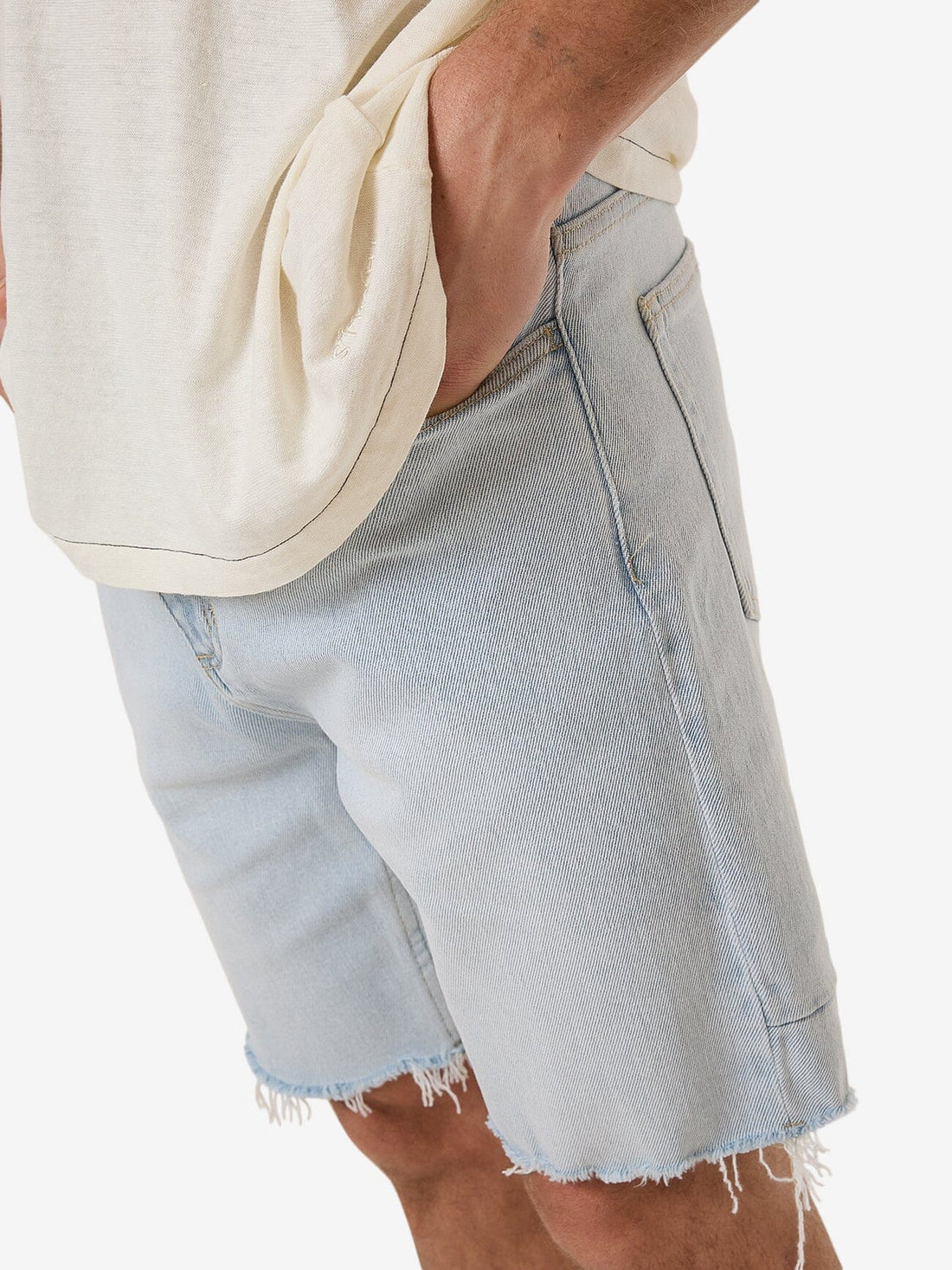 Thrills - Bones Denim Short in Ether Blue