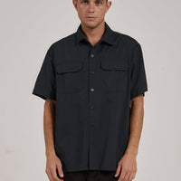 Thrills - Union Short Sleeve Work Shirt in Spruce