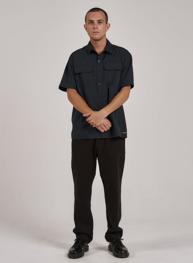 Thrills - Union Short Sleeve Work Shirt in Spruce