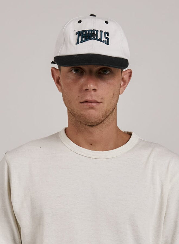 THRILLS - Sneak Attack 6 Panel Cap in Heritage White