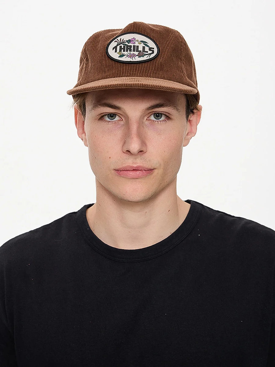 Thrills - Beauty Around Us 5 Panel Cap  in Acorn