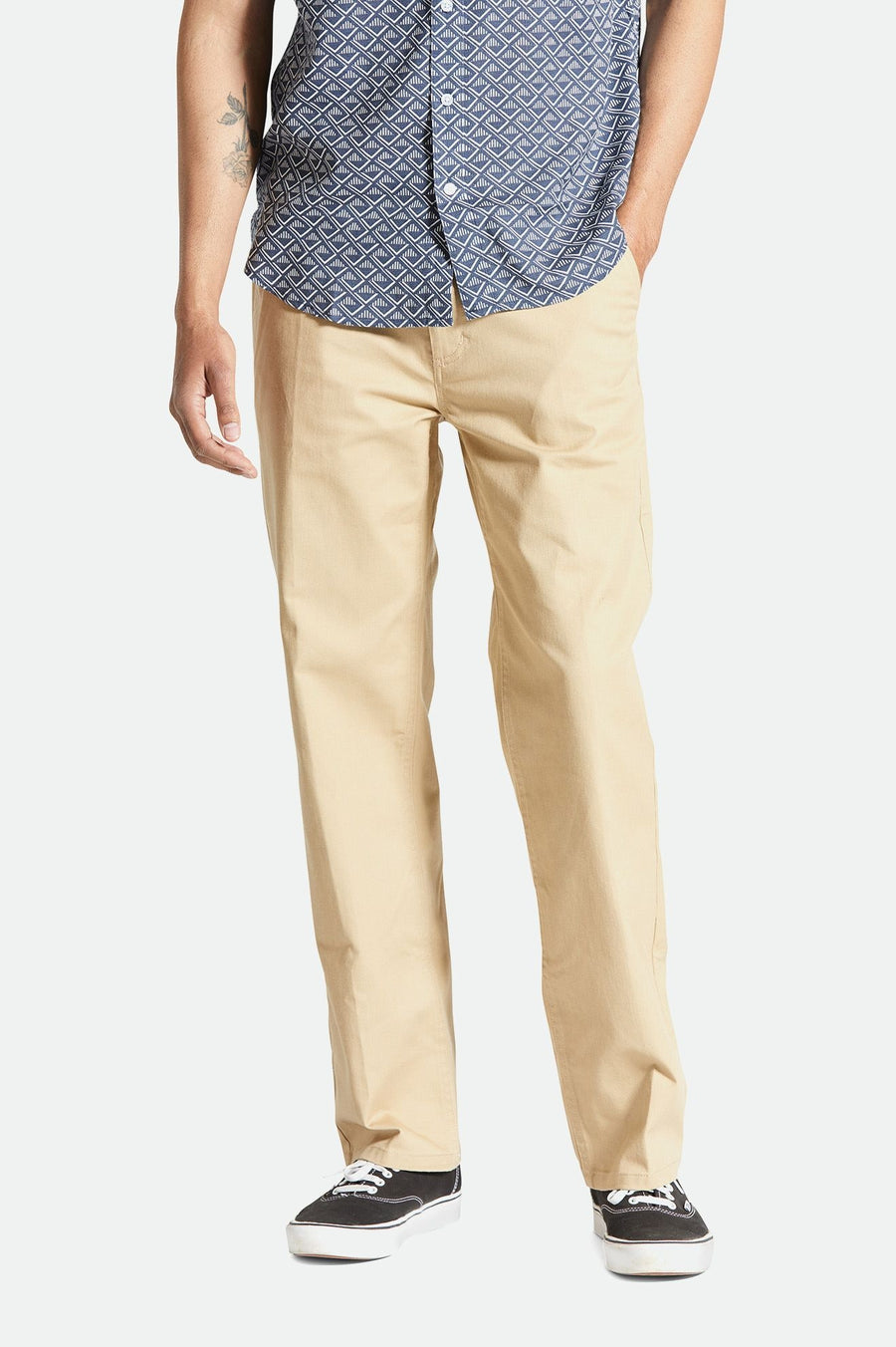 Brixton - Choice Chino Relaxed Pant in Sand