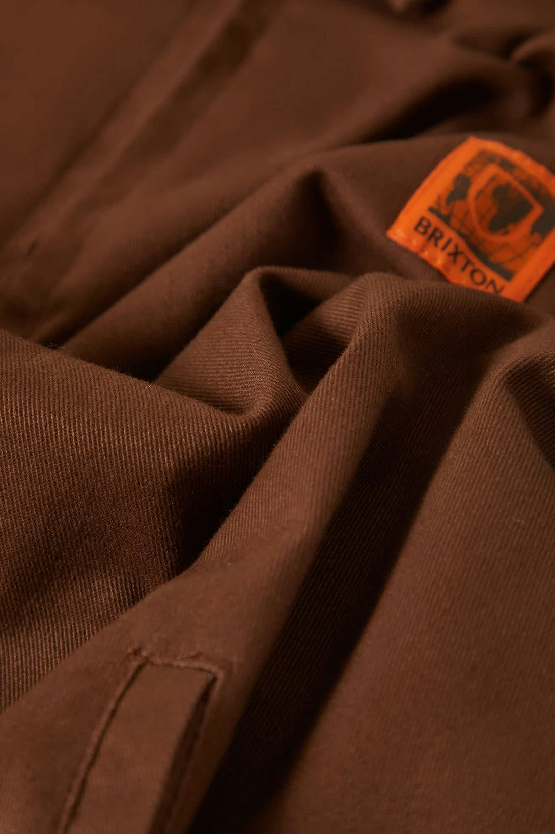 Brixton - Union Relaxed Harrington Jacket in Pinecone  Brown