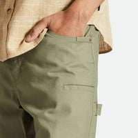 Brixton - Builders Carpenter Pant in Olive Surplus