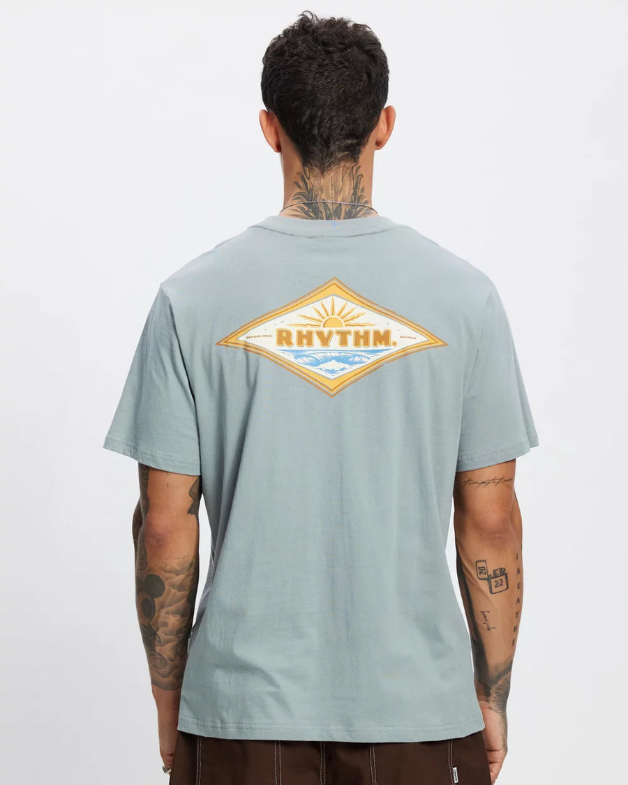 RHYTHM - Frame SS T-Shirt in Seafoam