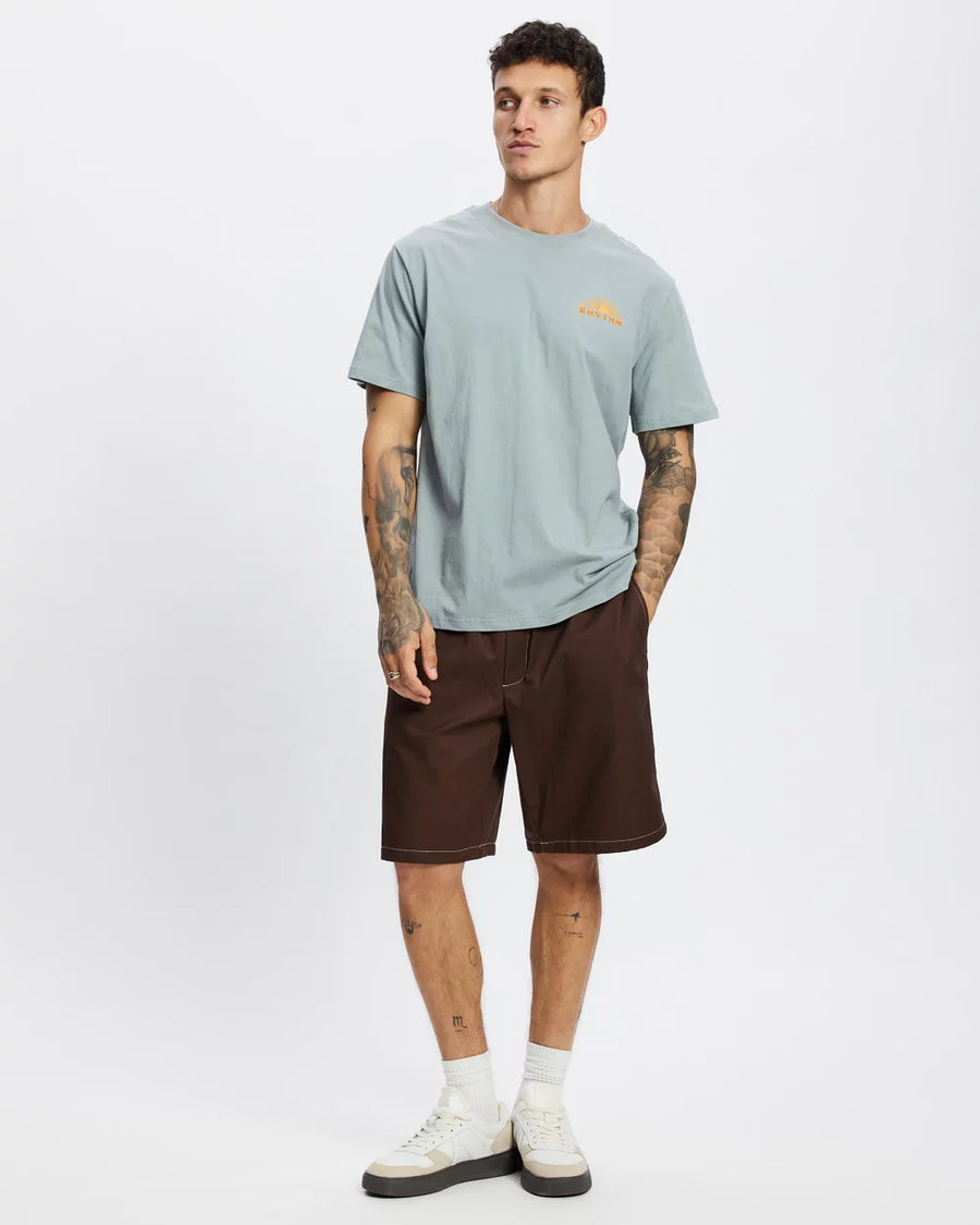 RHYTHM - Frame SS T-Shirt in Seafoam