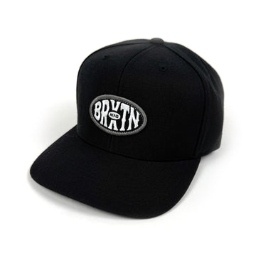 Brixton - Largo MP Snapback Cap in Black