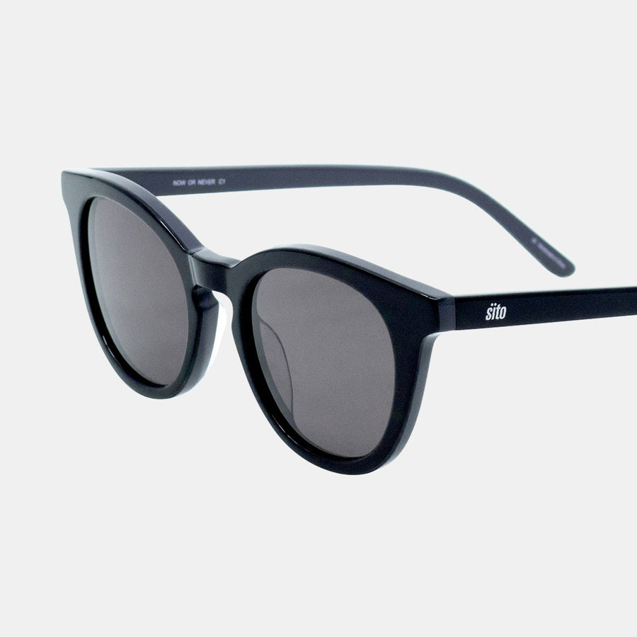 Sito - Now or Never in Black.  Grey Lenses