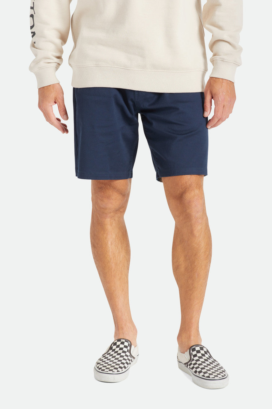 BRIXTON - CHOICE CHINO SHORT // NAVY