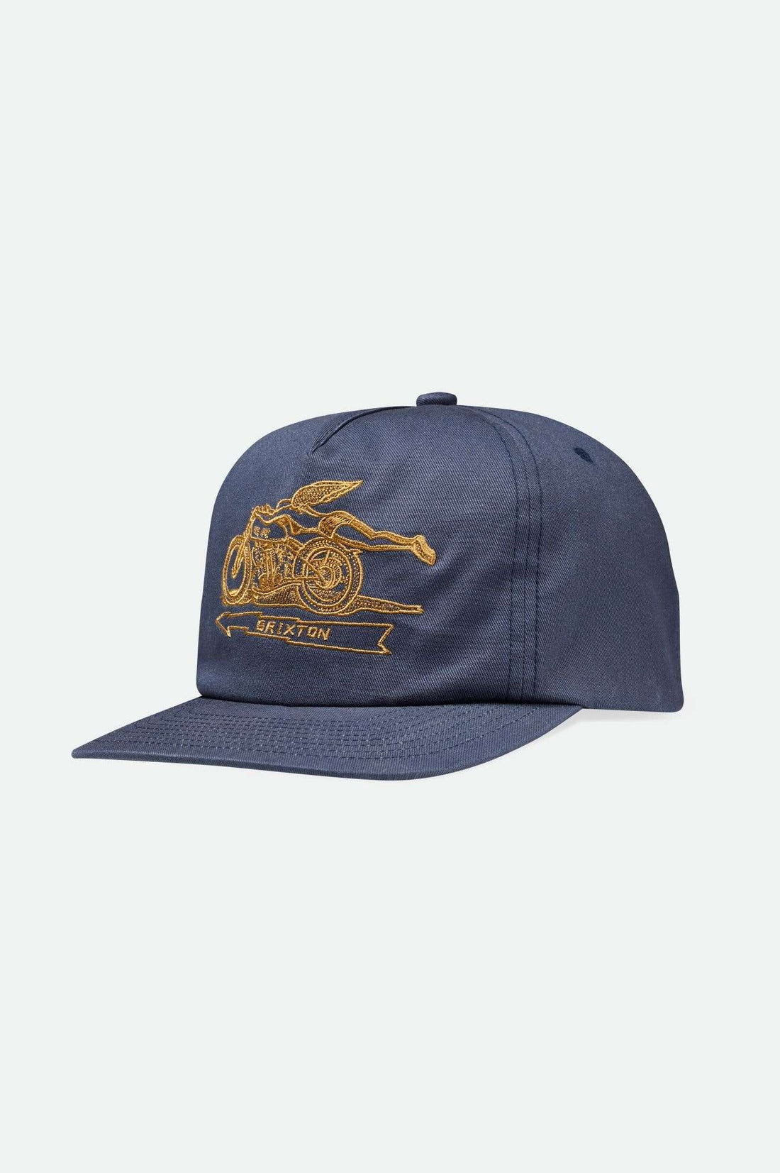 Brixton - 20th Anniversary Flyer HP SNPK Cap in Navy