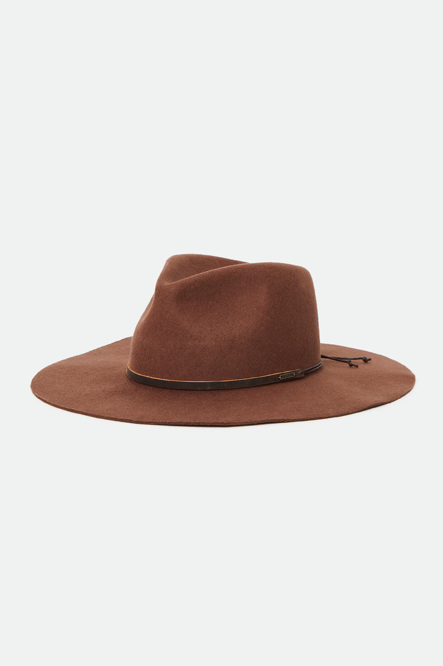 Brixton - Hailey Fedora in Coffee