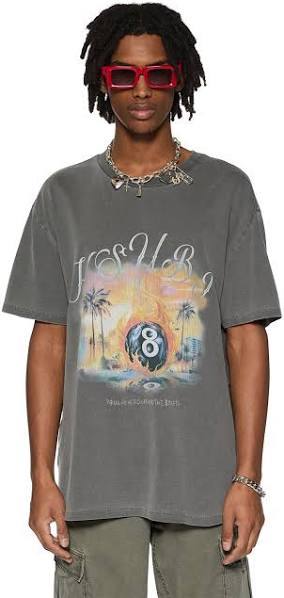 Ksubi - World Order Biggie SS Tee in Charcoal