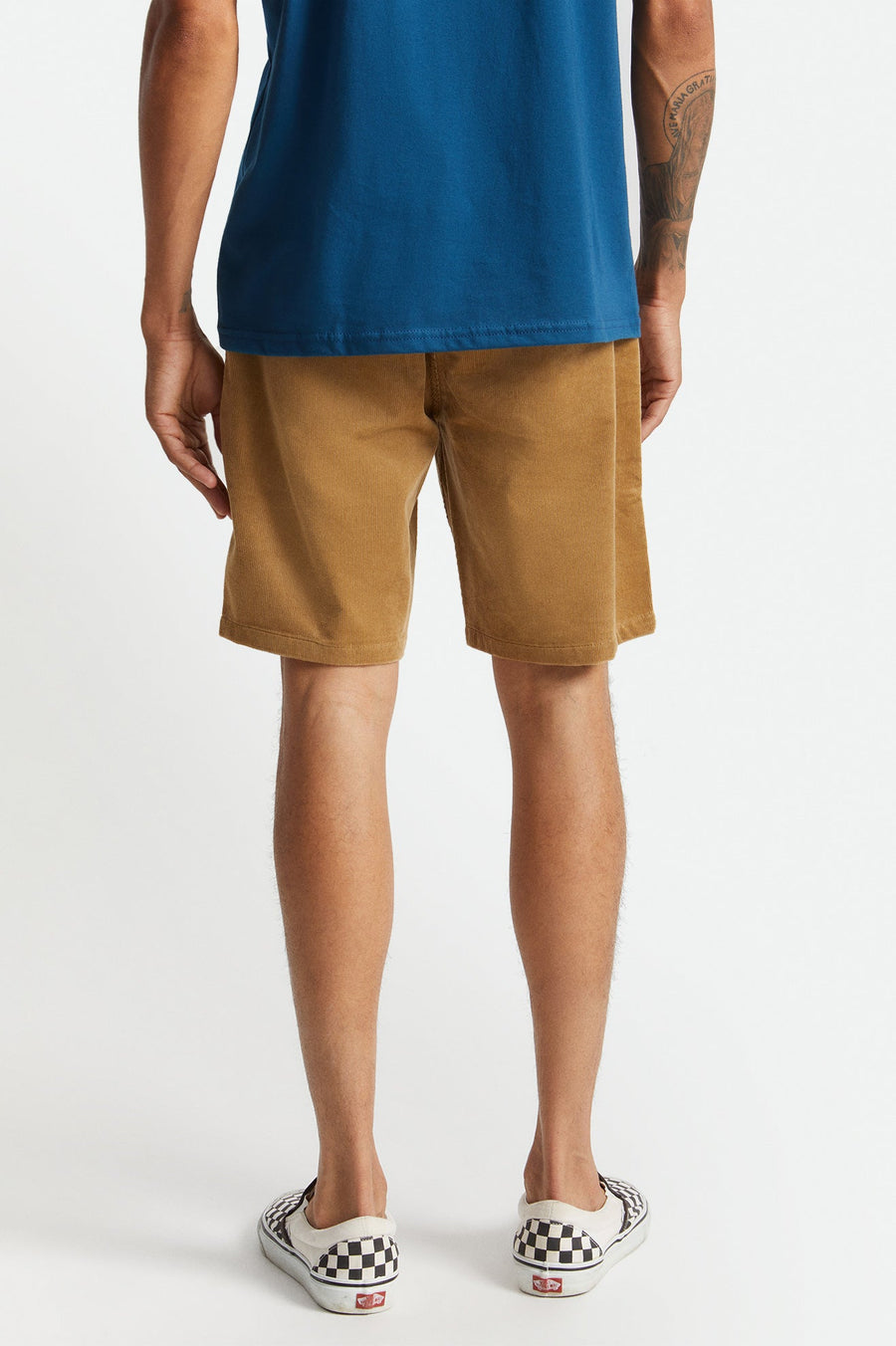 BRIXTON - Choice Chino Short in Khaki Cord