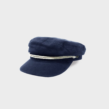 Billy Bones Club - The Barrier Vintage Wash Navy Captain Hat