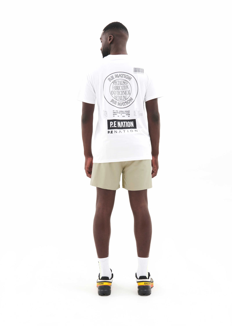 P.E Nation - Interval Short in Pale Khaki