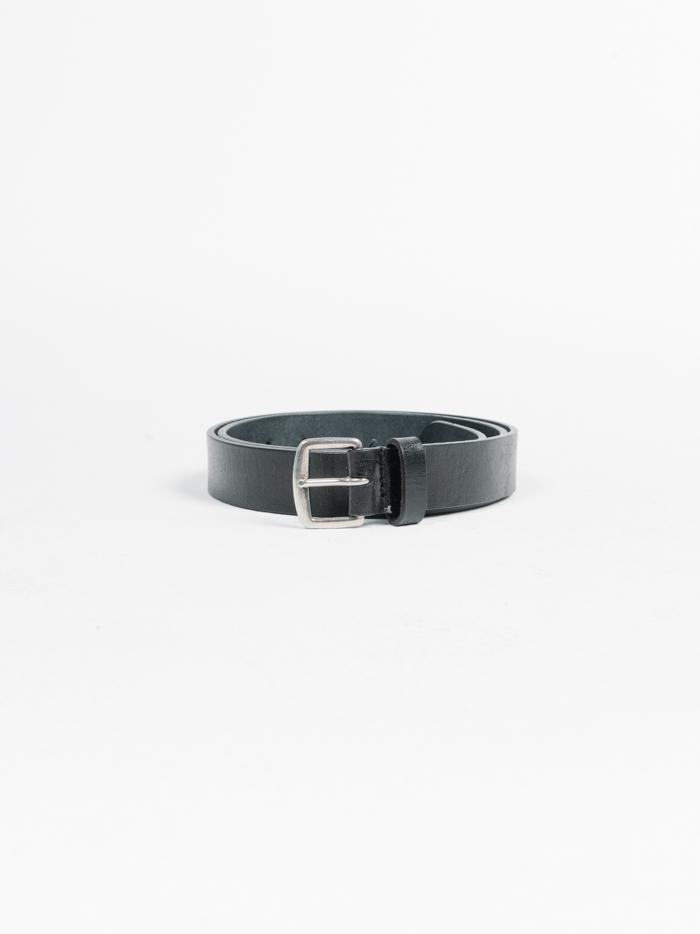 Thrills - Leather Belt in Black