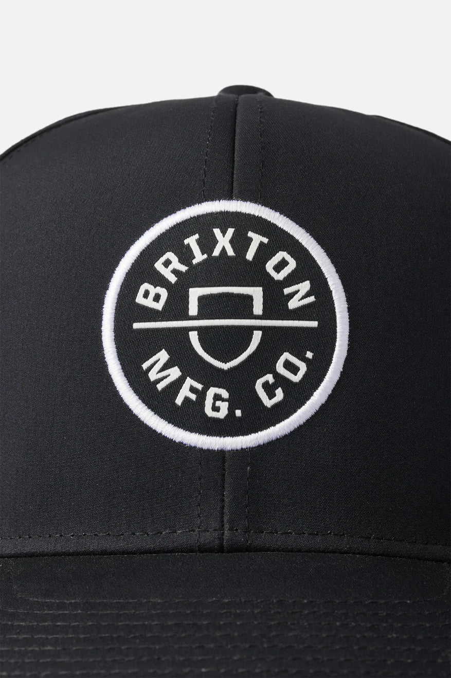 Brixton - Crest X MP Snapback in Black