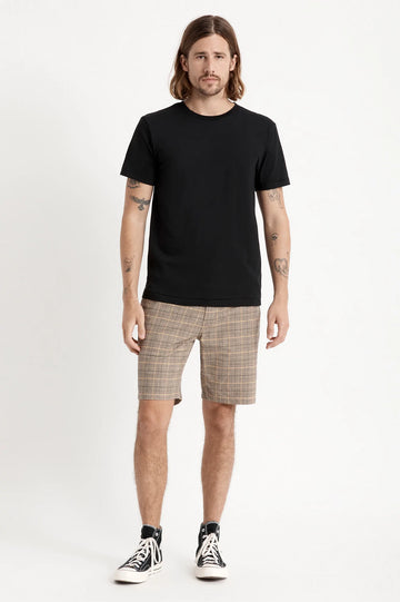 Brixton - Basic S/S Tailored Tee in Black