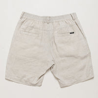 Mr Simple - Tanner 2.0 Shorts in Natural Linen